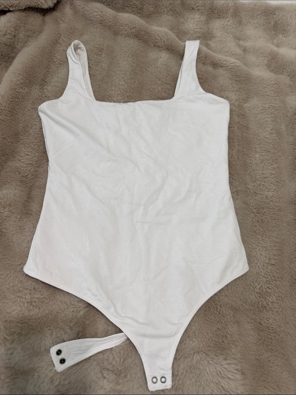 Abercrombie & Fitch White Women’s Tank Bodysuit